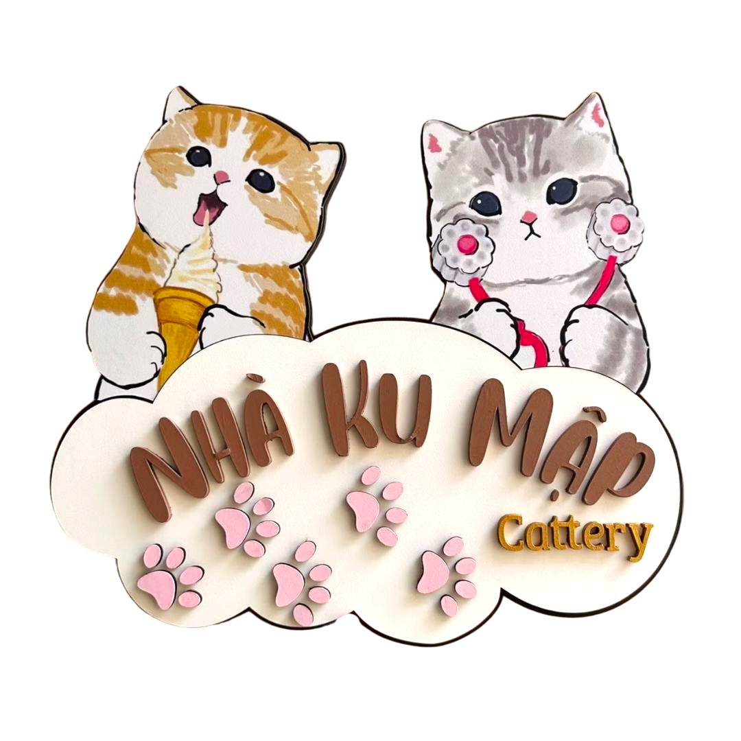 Nhà Ku Mập Cattery Logo